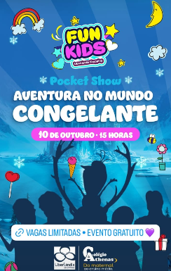 Maria Clara & JP e Mel Slime são destaques do mês das crianças no Uberlândia Shopping